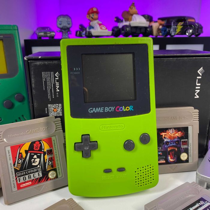 Консоль Nintendo Game Boy Color Green Б/У Оригінал Приставка Гейм Бой колор Асортимент