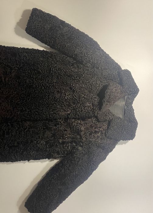 Futro damskie naturalne, karakuły, rozm. M stan idealny