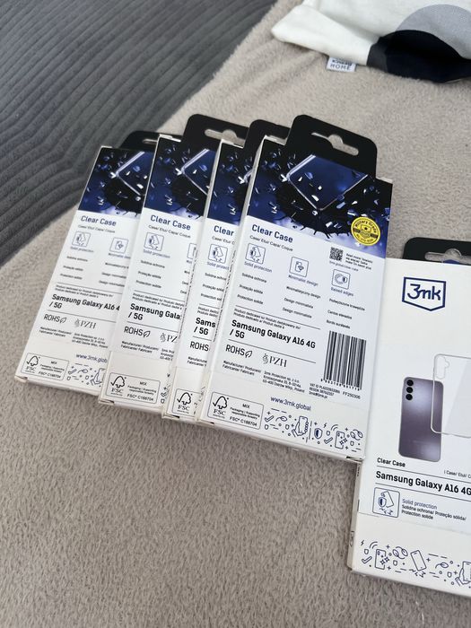 Etui 3mk do Samsung Galaxy A16 4/5G super clear transparent nie pogrubia telefonu! Nowe nowe