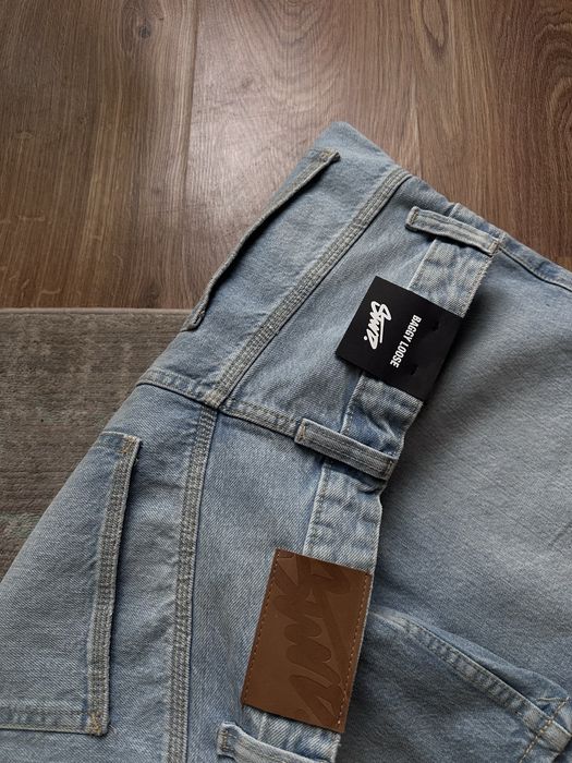 Bershka baggy jorts | широкі джинсові шорти бершка