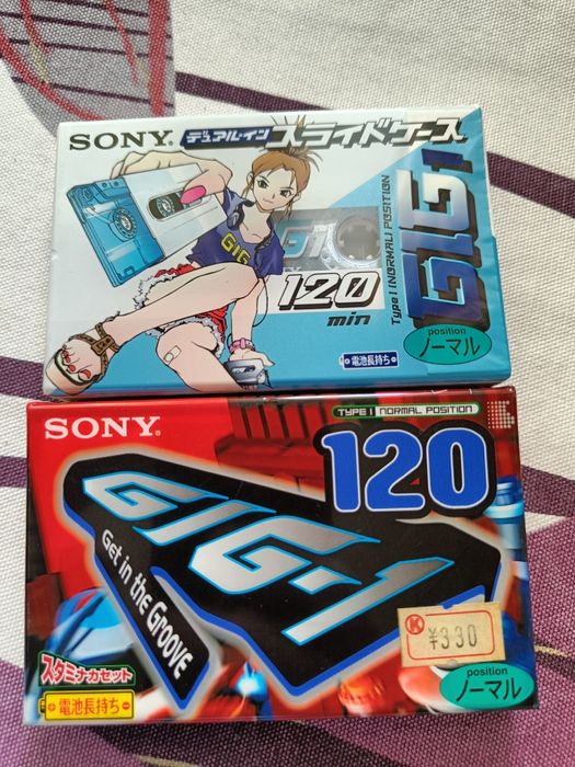 Касети SONY gig1 120