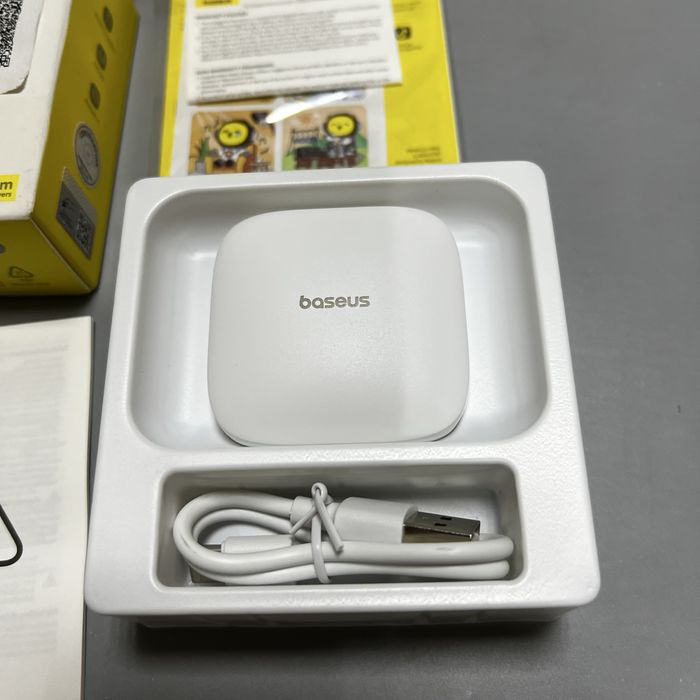 Навушники бездротові BASEUS Bowie E16 TWS White нові NEW