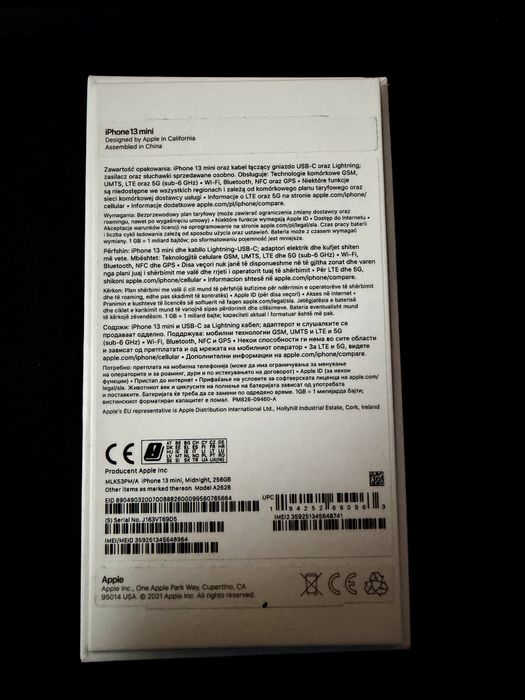 Iphone 13 mini 256GB „problem z ekranem”