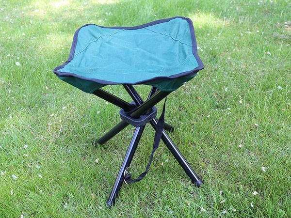 Składany taboret turystyczny krzesełko na ryby i camping