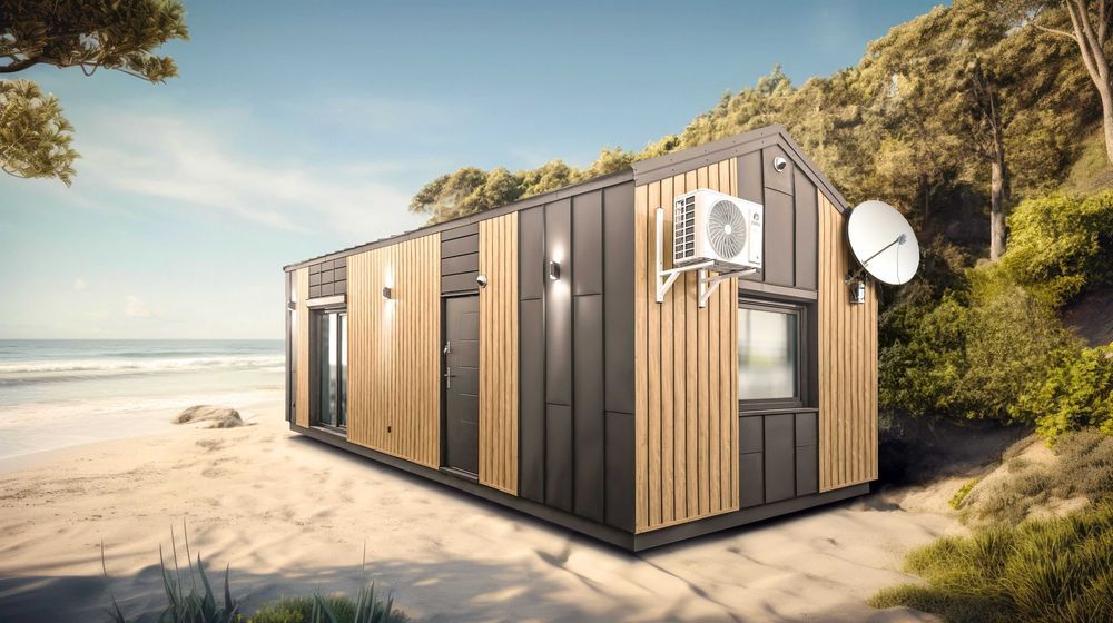 Domek MILANO  48+ antresola CAŁOROCZNY / letniskowy