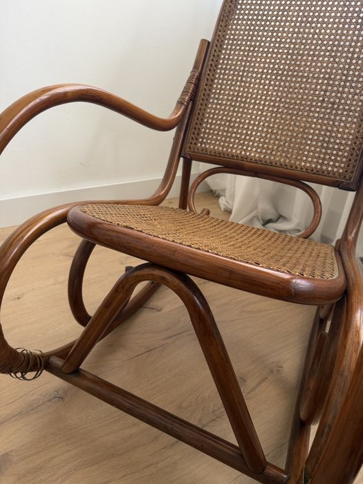 Cadeira baloiço vintage