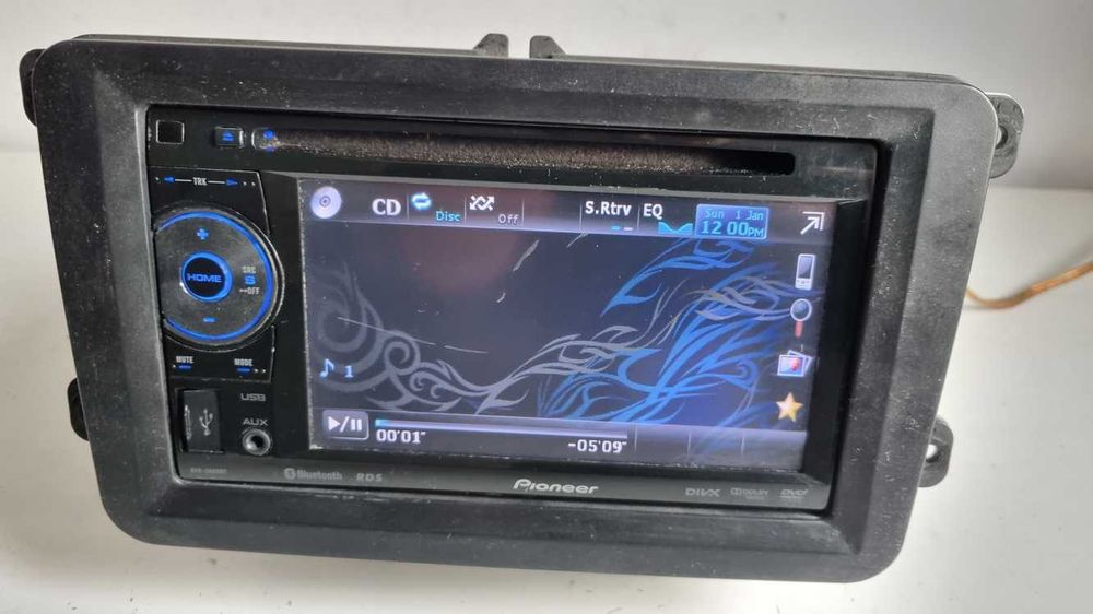 radio pioneer avh-2400bt bluetooth usb vw golf v passat b6 caddy jetta