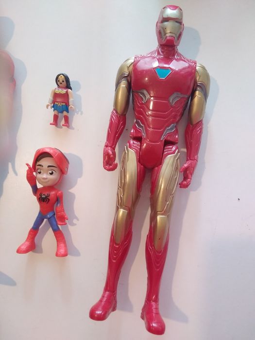Figuras Marvel Spider-Man Iron Man Wonder Woman