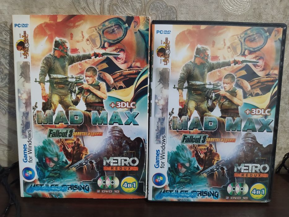 Диск с игрой 4в1