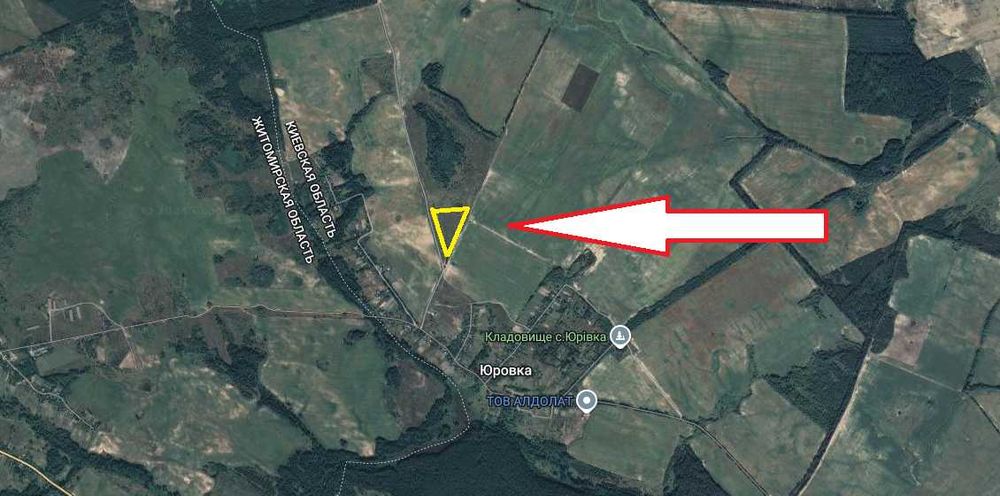 Продам участок в Юровке, 200 соток, Собственник