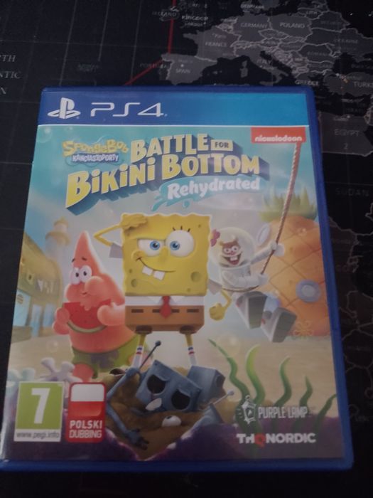 Gra SpongeBob bikini bottom na ps 4