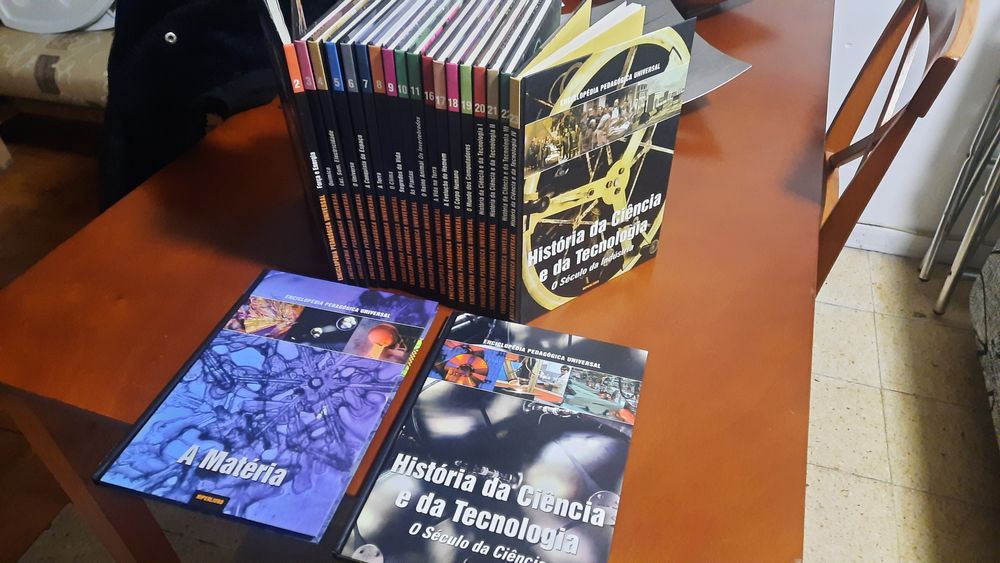 Enciclopédia pedagogica universal 24 volumes