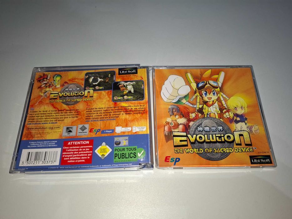 Jeu SEGA Dreamcast – Evolution: The World Of Sacred Device (PAL, Français)