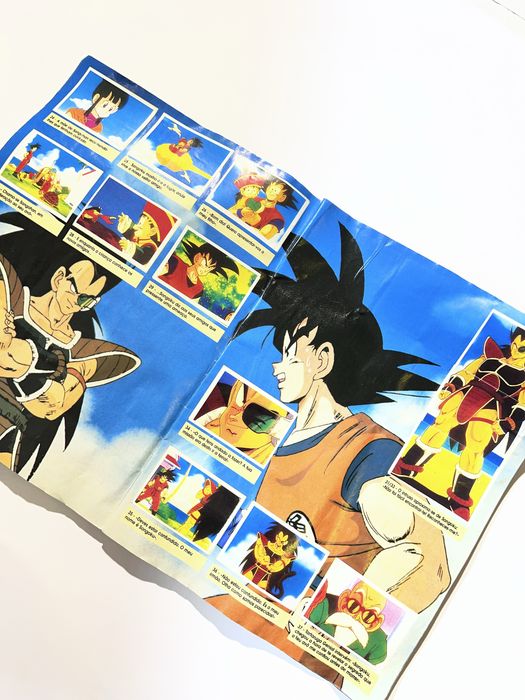 Álbum de cromos Dragon Ball Z Panini em português