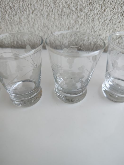 Kieliszki grawerowane pojemność 25 g szt 5