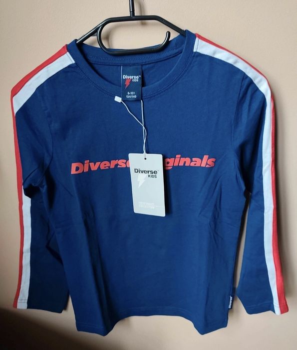 Diverse Kids koszulka longsleeve z długim rękawem 134/140 Nowa z metka