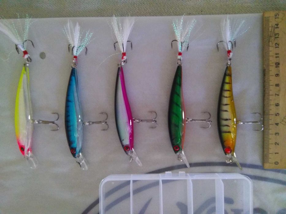 Набір воблерів, набор воблеров, воблер, блесна, блешня,