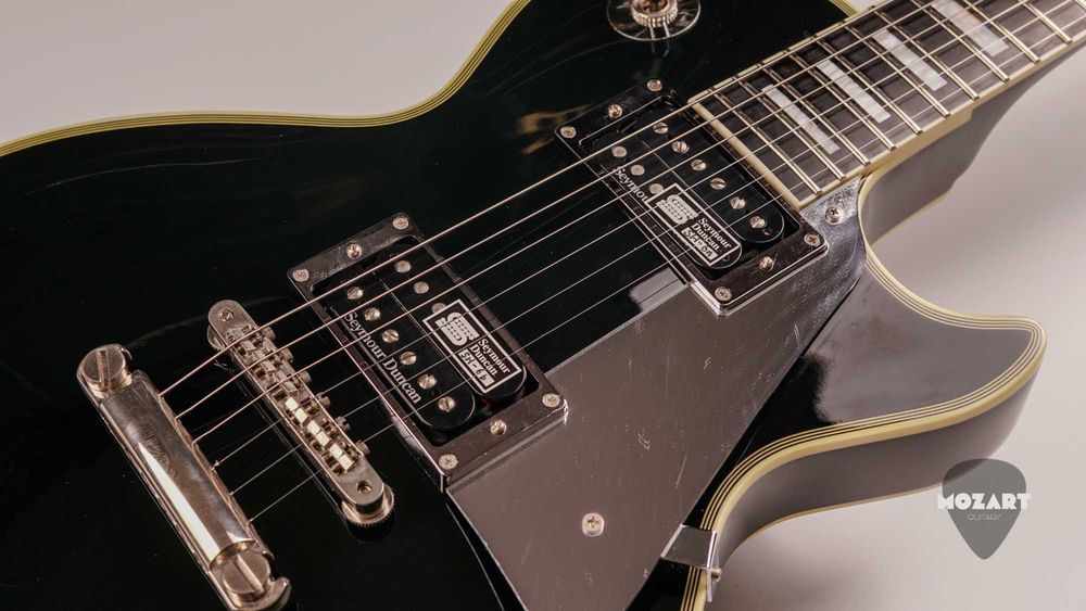 ESP Edwards E-LP-130JS John Sykes Les Paul Custom – 2007 MIJ / Ebony Board / Seymour Duncan