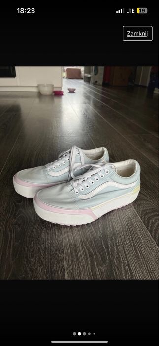 Buty Vans Old Skool Stacked pastelowe