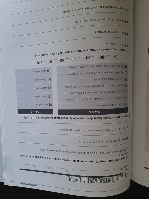 Conjunto 5 guias de estudo Português 11° e 12° anos