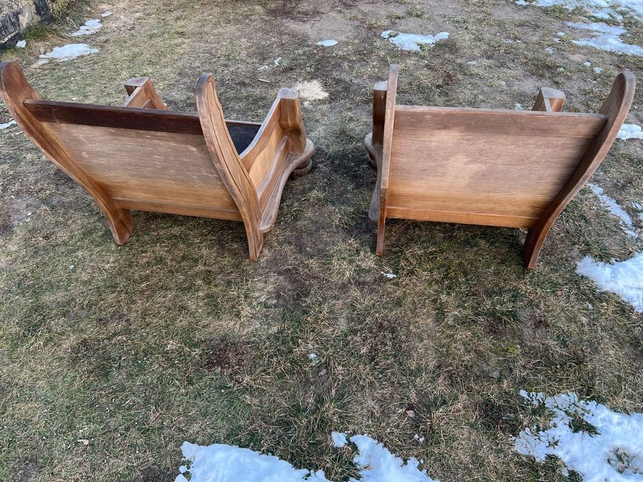 Fotele dębowe  do odnowienia