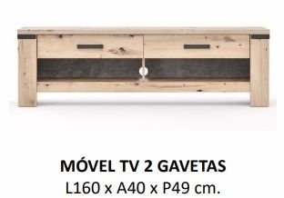 Móvel TV  Linha  Columbus (Conforama)