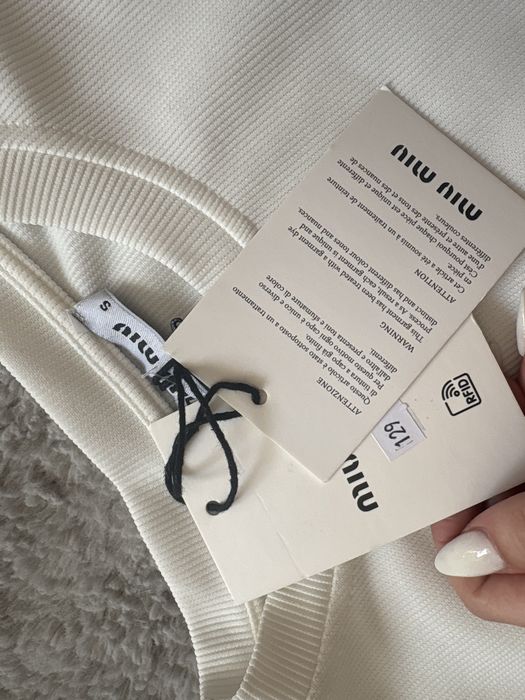 koszulka miu miu biala