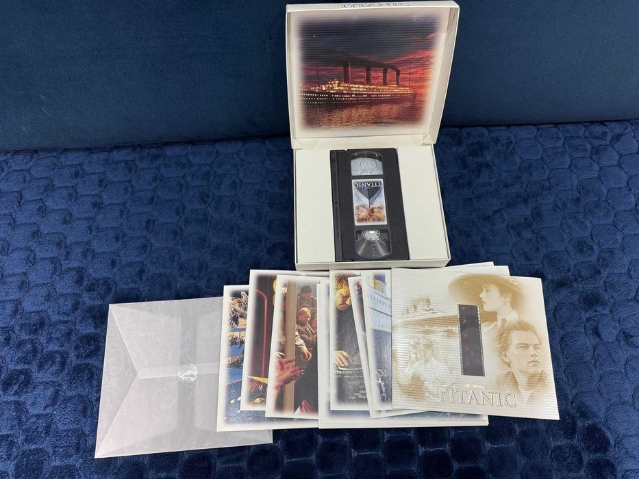Album Film Kaseta Titanic VHS z kadrami