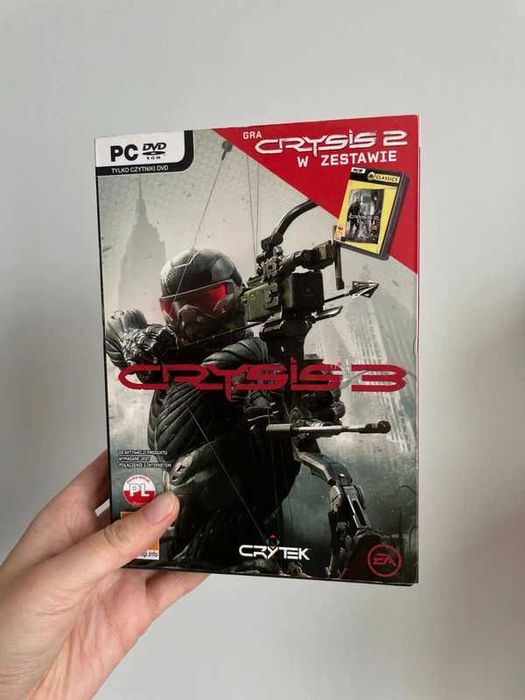 Crysis 3 + Crysis 2 w zestawie PC dvd PL