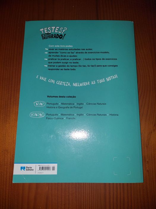 Livro Testes? Estou Preparado! Matemática 6° ano