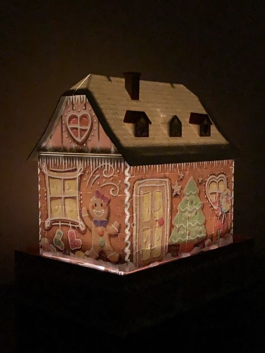 Нічник, світильник - хатинка