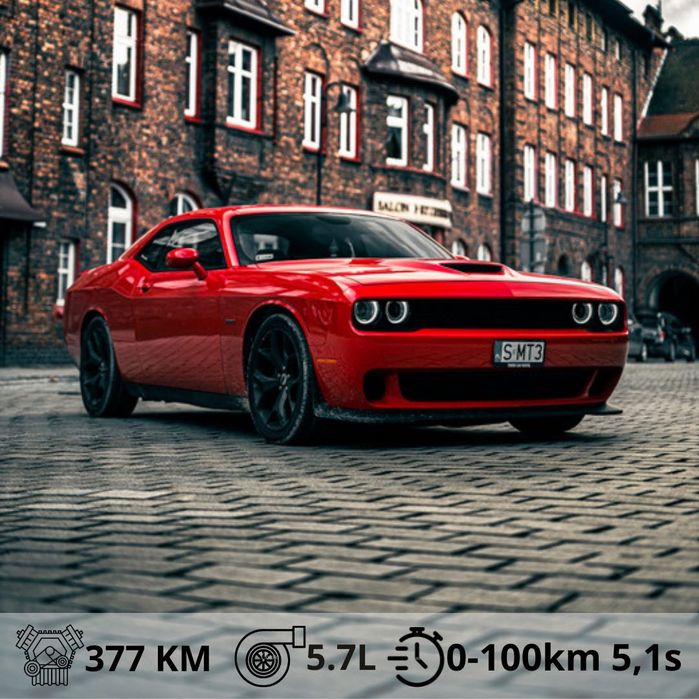 Wynajem Samochodu Dodge Challenger , Audi S3 , Golf R , Ford Mustang