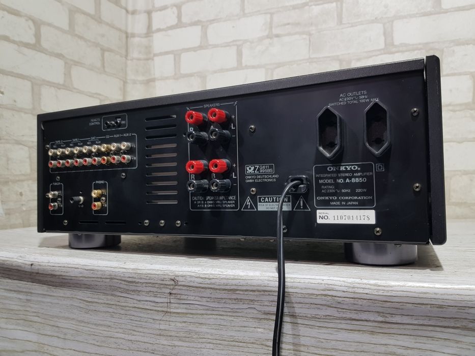 TOP! Hi-Fi Стерео підсилювач ONKYO INTEGRA A-8850, *2x120 Вт, б/у з Ні
