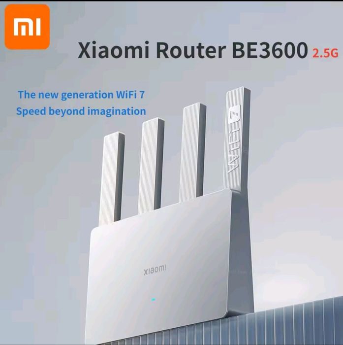Роутер Xiaomi BE3600 WiFi 7