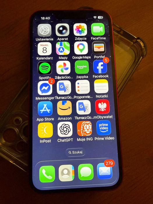 Iphone 123 red 128 GB