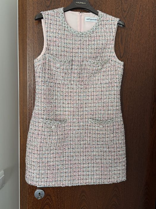 Vestido + casaco  marca “ SELF-PORTRAIT”