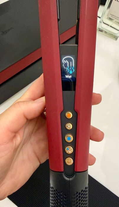 Dyson Airstrait Red Velvet/Gold