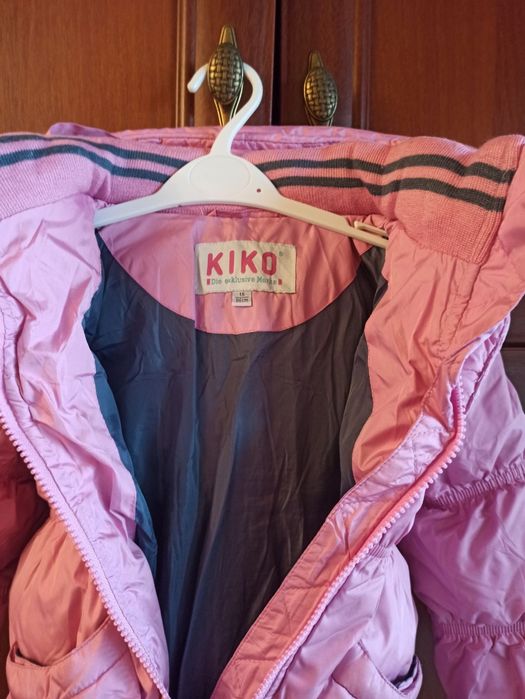 Зимовий комплект  для дівчинки Kiko. Куртка+комбенізон 86см.