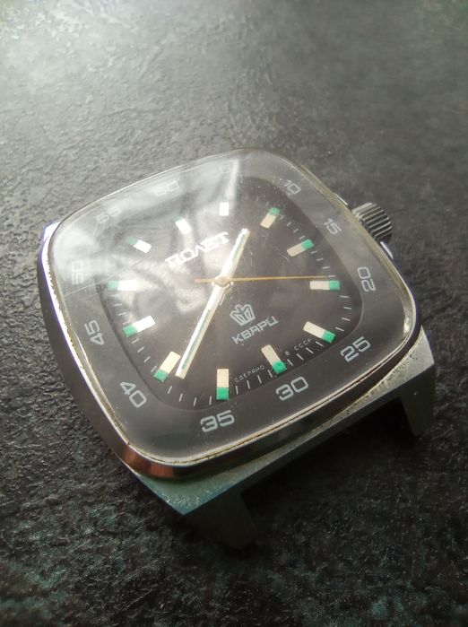 Działający Poljot 3056 quartz kostka vintage