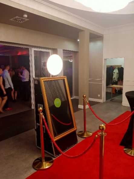 Fotolustro, fotobudka, napisy LED, ciężki dym, iskry, dmuchańce