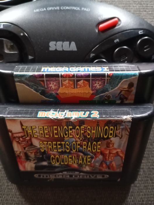 Comando Sega Md 2 Mega Games 1 e  2