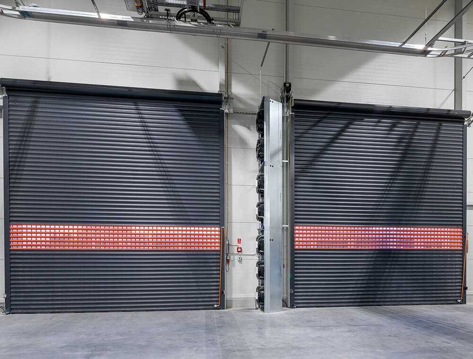 Brama rolowana automatyczna, profil PA52 ALUPROF, producent -cały kraj