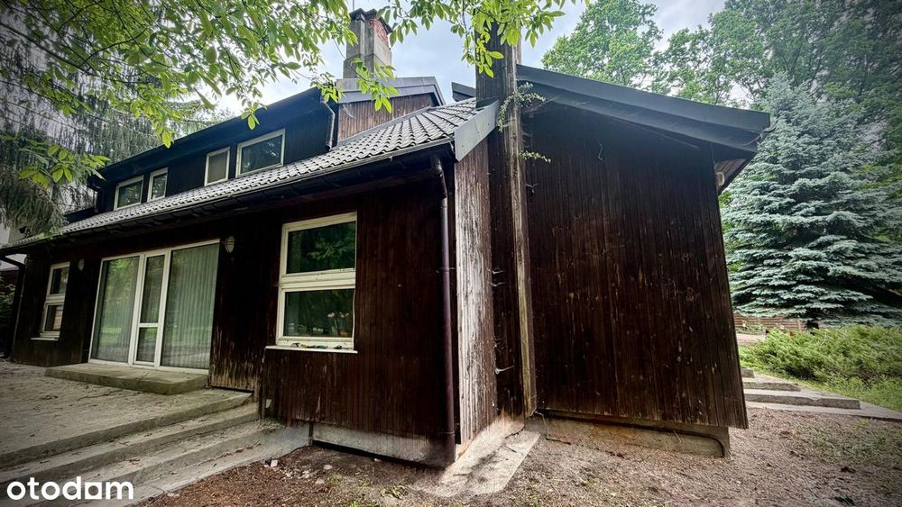 Dom z dużą działką 1184 m² do generalnego remontu – Warszawa Wawer