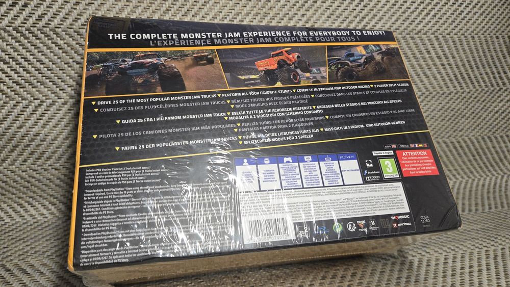 Колекційне видання гра Monster Jam Steel Titans Collector's Edition PS4 (Нова в плівці)