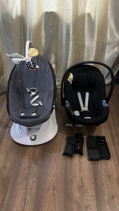 Cybex автокрісло + 4moms rockaRoo — стан ідеальний