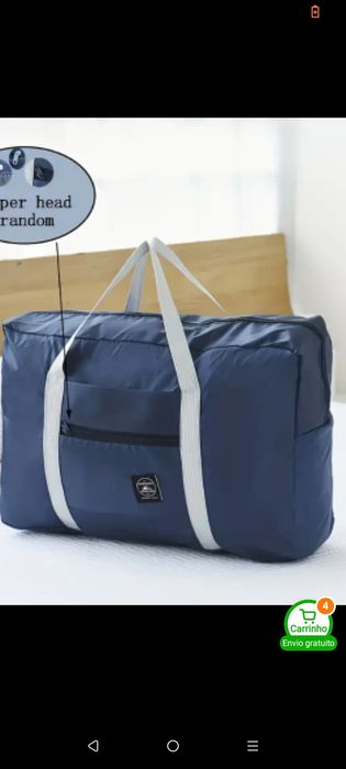 Saco dobrável de viagem