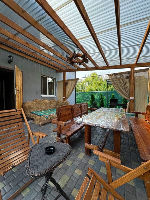 Альтанка з  мангалом. Лазня.Баня.