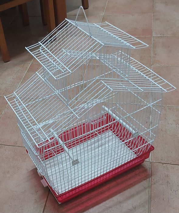 GAIOLA PARA AVES DE PEQUENO PORTE.Casa,Quarto,Varanda,Sala,Cozinha.