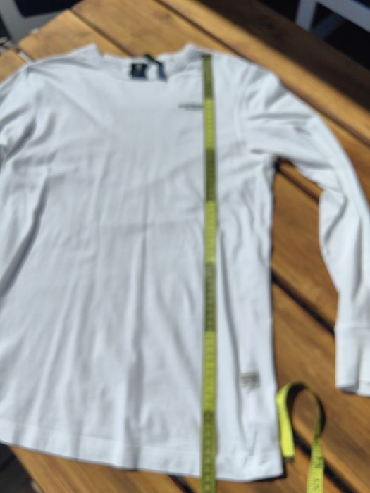 Longsleeve G-Star Raw, biały,  S, stan dobry.