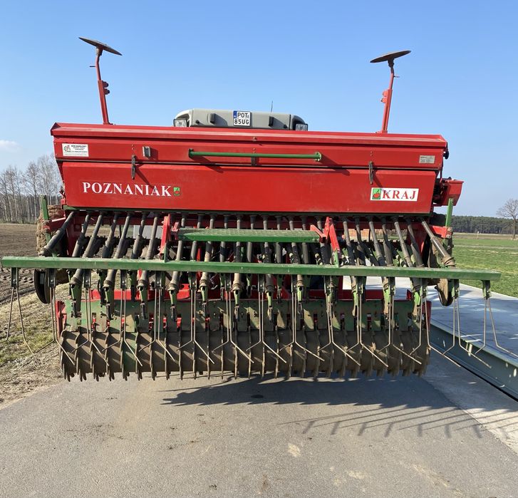 Agregat uprawowo siewny 3m poznaniak